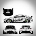 Pre-Cut RC Drift Decal Set Livery High Quality 1/10 Scale Models