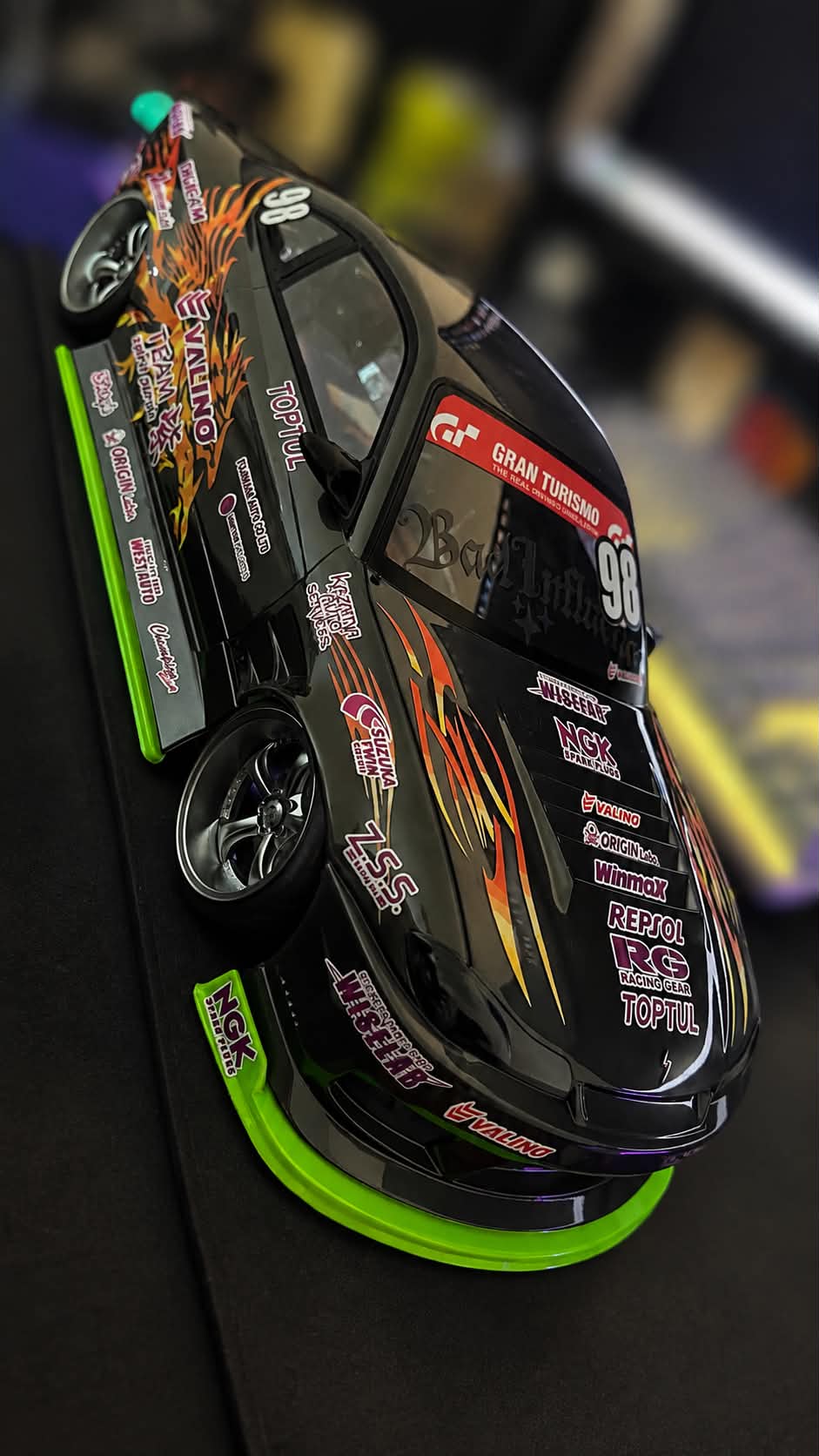 NEW! Addiction-RC Silvia S15 Body Shell (AD-HB19V8), Pre-Painted w/livery