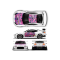 Pre-Cut GR86 RC Drift Livery Decal Kit - 1:24 Scale