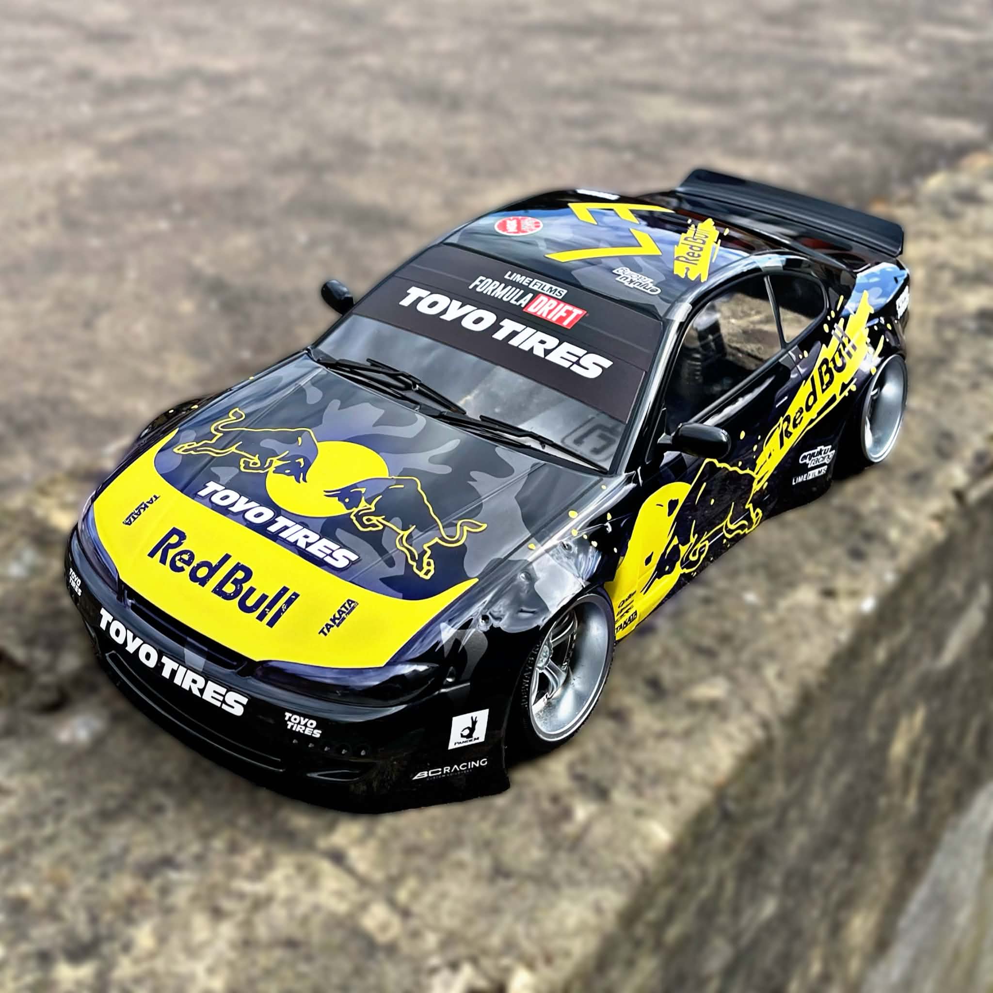 Custom Livery Order - 1:10 RC Drift Team Livery Stickers