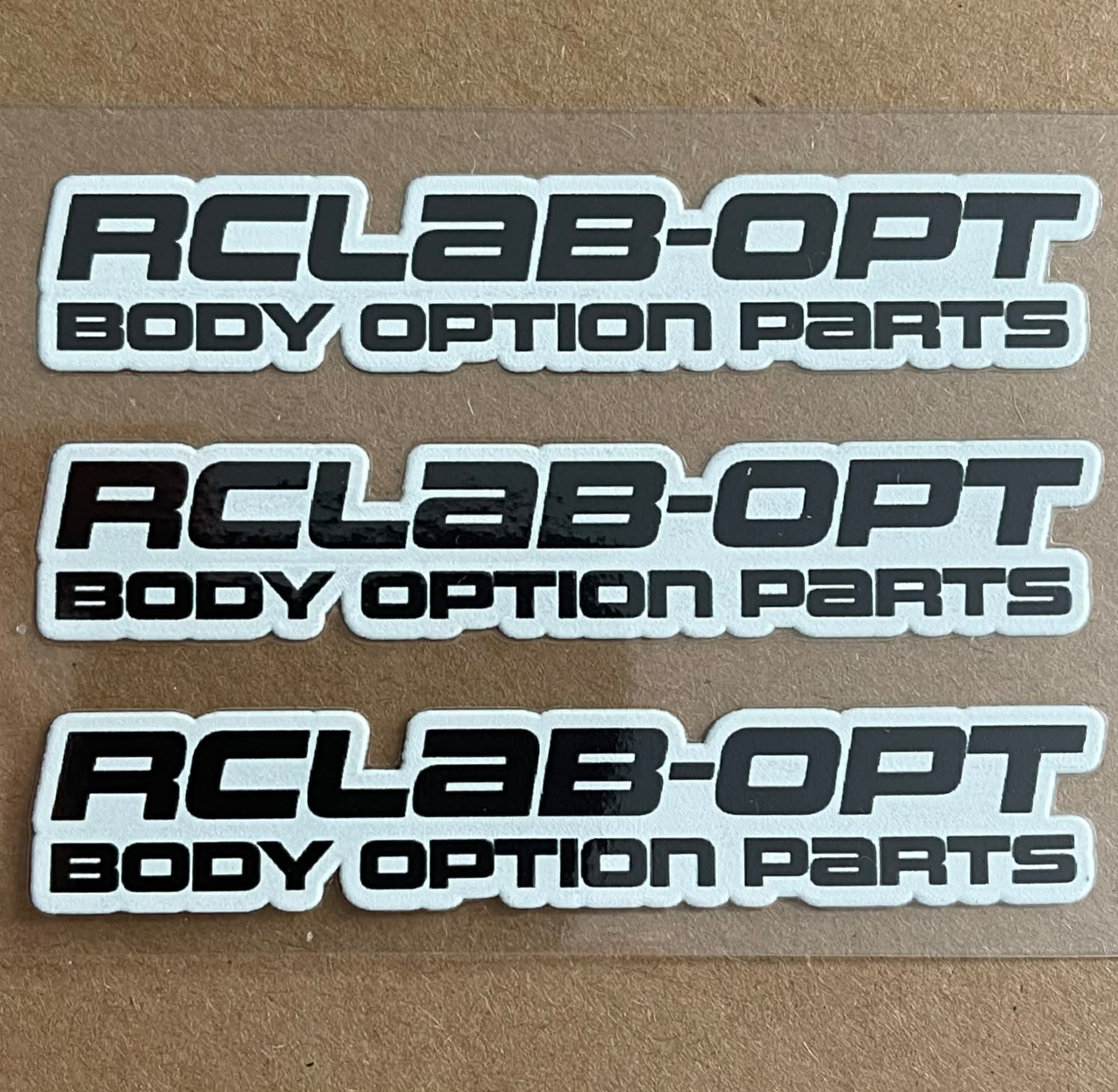 RC Lab Decal Set 3-pcs