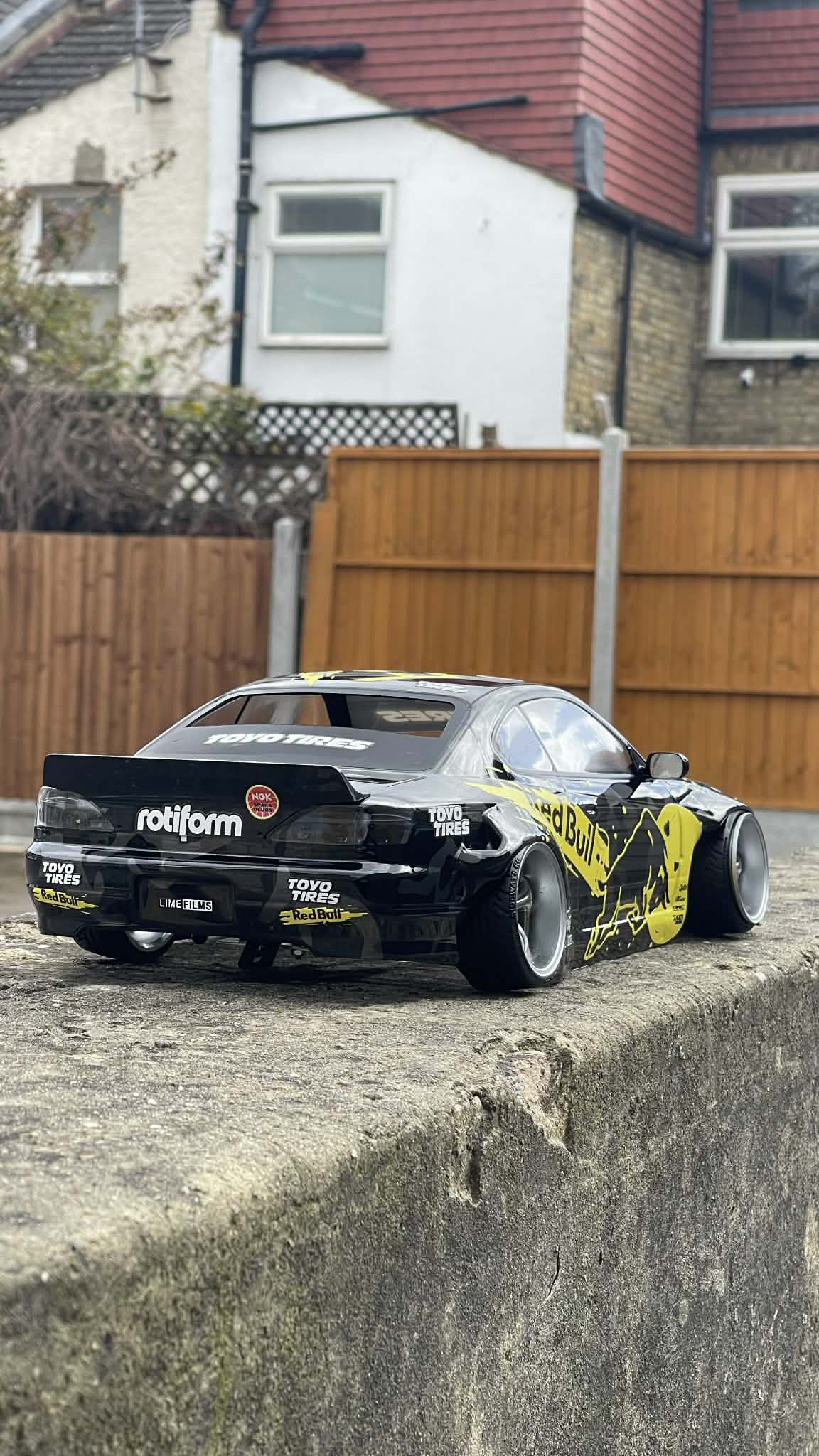 Pre-Cut RC Drift Decal Set Livery High Quality 1/10 Scale Models