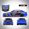 Pre-Cut BMW E36 RC Drift Livery Decal Kit - DRIFTHQ 1:24 Scale