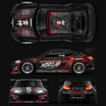 Pre-Cut Toyota GR86 RC Drift Livery Kit – WISELAB PRESTIGE SERIES™ LE - Thunder God's