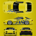 Pre-Cut RX FC-7 RC Drift Livery Decal Kit - Haraguchi 1:24 Scale
