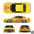 Pre-Cut RC Drift Decal Set Livery High Quality 1/10 Scale Models CS-GARAGE