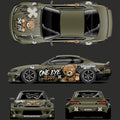Pre-Cut Stickers Premium Quality Matt Colouring Livery for 1:10 RC Drift Models