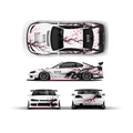 Pre-Cut Origin Labo Nissan Silvia S15 RC Drift Livery Decal Kit - Storm Cherry Blossom