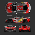 Pre-Cut Pandem GR86 RC Drift Livery Decal Kit - WELD