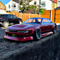 NEW! Addiction-RC 2024 V8 Naoki S13 Body Shell (AD-HB19V8), [RED], Pre-Painted