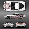 Pre-Cut Corvette C6 RC Drift Livery Decal Kit - TEAMAD YOKOMO 1:24 Scale