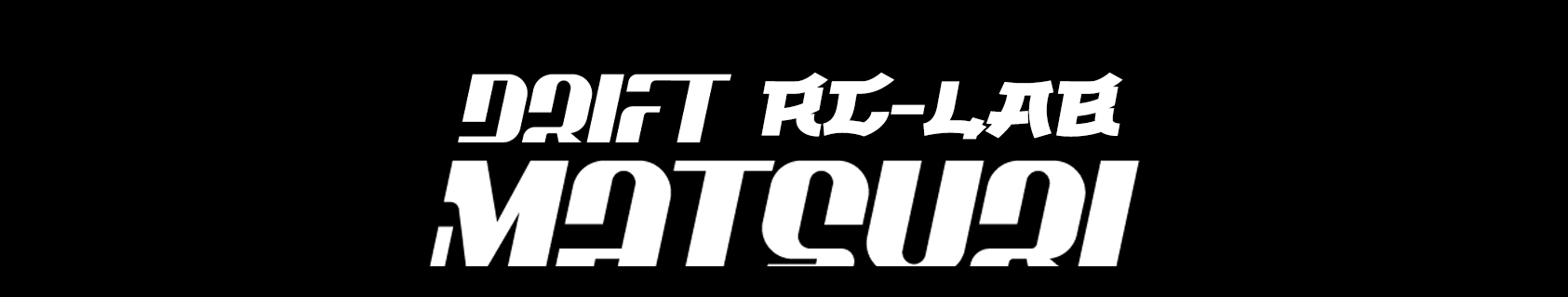 DRIFT MATSURI Sunstrip / Front Window Banner 160mm Width RCLAB-OPT