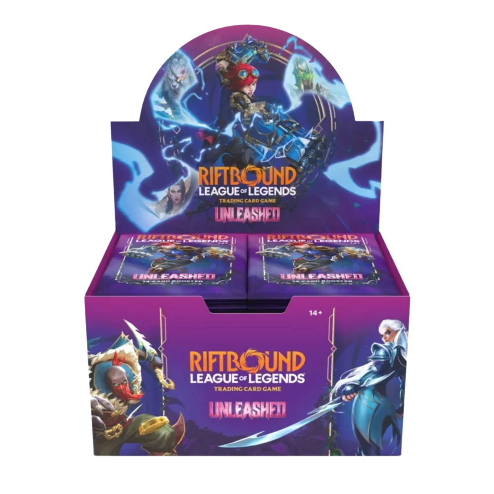 Riftbound: League of Legends TCG - Set 3: Unleashed Booster Display Box (24 Packs) : In Stock