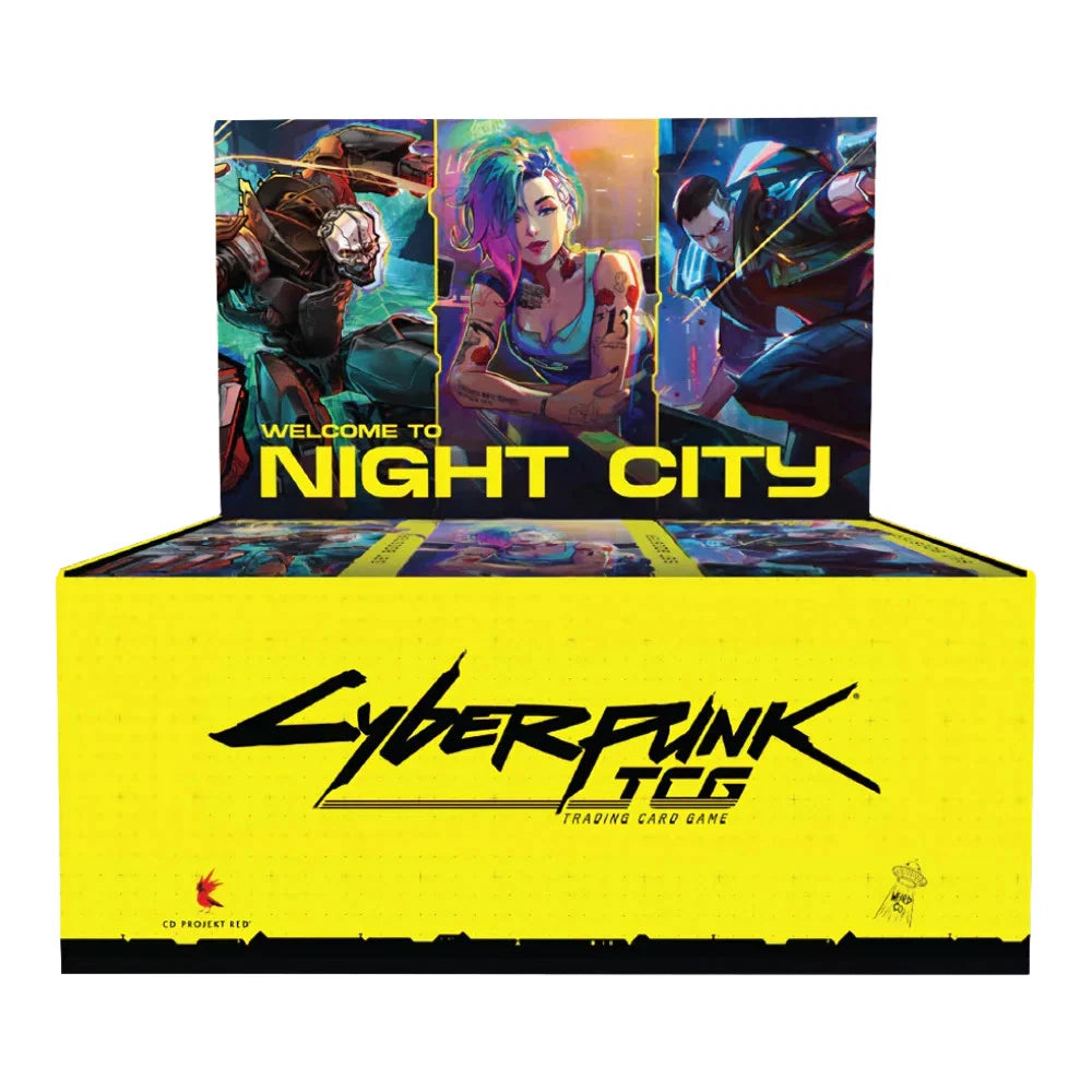 Cyberpunk Welcome To Night City Booster Box (24 Packs) Pre-Order 7th of Nov