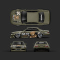 Pre-Cut Chaser/JZX100 RC Drift Livery Decal Kit - One Eye Teddy