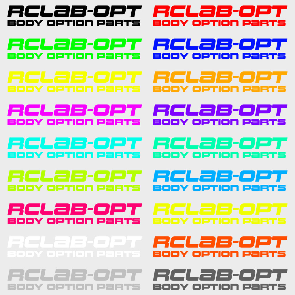 RCLAB-OPT SUNSTRIPS - 18 PCS All Colors 140mm Length Max